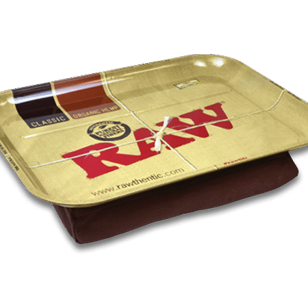 RAW ROLLING METAL TRAY XXL W/ BEAN BAG