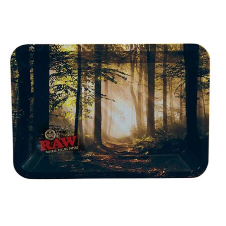 RAW ROLLING TRAY (FOREST) :MINI