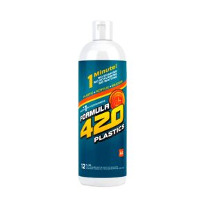 A-4 FORMULA 420 CLEANER (12 oz) PLASTIC/ACRYLIC/SILICONE - 24/1