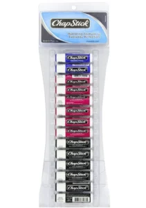 CHAPSTICK DISPLAY :- 28 ct. [ASSORTED]