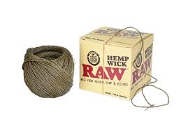RAW HEMP WICK 100FT