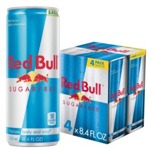 REDBULL 8 OZ SUGARFREE 4 PACK