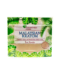 REMARKABLE HERBS KRATOM - MALAYSIAN POWDER - 1 oz.